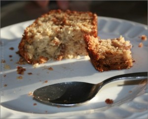 Cake à la banane et cannelle