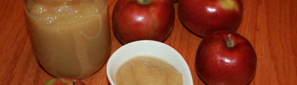 Compote de pommes au sirop d'érable